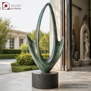 Corten Steel Sculpture for Shopping Mall thumbnail-1