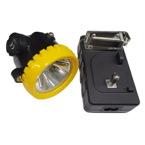 3W Kl6lm LED Miner Headlamp 10000 Lux Explosion-Proof pour le camping et la randonnée thumbnail-1