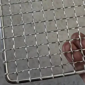 Customized 304 Stainless Steel Wire Oven Mesh Drying Tray for Food Processing thumbnail-5