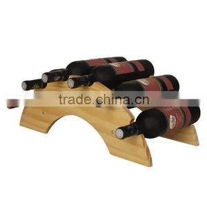 Solid Wood Wine Display Rack thumbnail-3