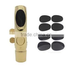 Wholesale 8pcs/set AltoTenor Sax Saxophone Mouthpiece Patches Pad Cushions Black for Beginners 0.8mm thumbnail-1