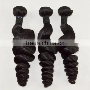 Peruvian Hair Brazilian Hair Indian Hair Malaysian Hair Popular Loose Wave Hair for Spring thumbnail-1