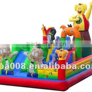 Outdoor Commercial Amusement Park Kids Inflatable Bouncers for Toddlers thumbnail-1