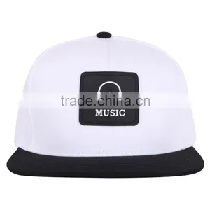 Custom Customize Snapback Caps Hats Hot Design Leather Patch Logo Snapback Caps Wholesale thumbnail-6