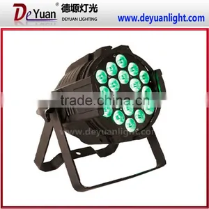 CE RoHS 18pcs*18w RGBAW UV Led Par Can Professional Lighting/uv Par Led thumbnail-2