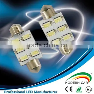 Super Quality 6smd Festoon Liense Board Light 2w Car Board Trunk Lamp SMD Auto Led Car Lamp thumbnail-1