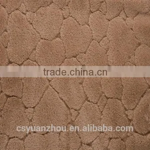 2015 Best Selling Super Soft Faux Rabbit Fur Fabric With Spraying thumbnail-3