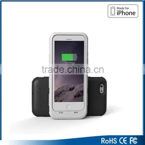 2016 New Product White Black Gold 5v 1A 3200mAh Li-polymer Mfi Power Bank Case for Iphone 6 6s thumbnail-3