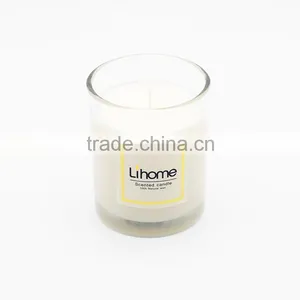Personalized Scented Natural Soy Wax Candle in Glass Jar Can Custom Sticker ,printing Logo and Packaging Box and Glass Jar Size Supplier's Choice thumbnail-3
