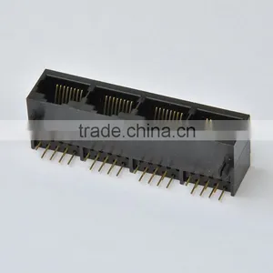 Muti-Port RJ45 Side Entry Network Jack/Connector thumbnail-1