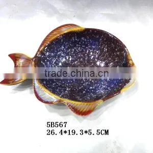 Porcelain Fish Plate Glaze thumbnail-1