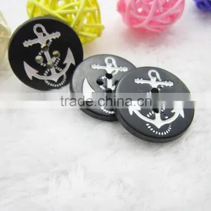 Sedex Audited Factory 2 Pillar Anchor Logo 4 Holes Fire Proof Urea Button, Urea Button for Suit thumbnail-4