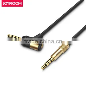 Joyroom S601 3.5mm Aux Car Hands-free Audio Cable For Home Theater DVD IPhone Headphone 100cm Double Plug Stereo Audio Cable Wic thumbnail-1