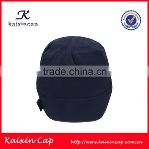 Customized New Desgin Winter Fashion Purplish Blue Beanie Hat thumbnail-1