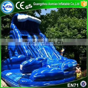 China Wonderful Inflatable Double Lane Slip Slide Inflatable Slide for Pool Supplier's Choice thumbnail-1