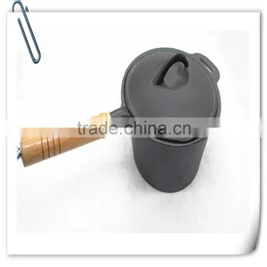 Cast Iron Milk Pan With Long Handle thumbnail-2