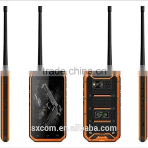 Best Three-Anti Military Grade Mobile Phone Walkie Talkie With GPS Optional Bluetooth 5.0" Inches Touchscreen thumbnail-2