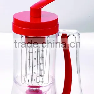 Plastic Measuring Cupcake Batter Dispenser With Mixer thumbnail-1