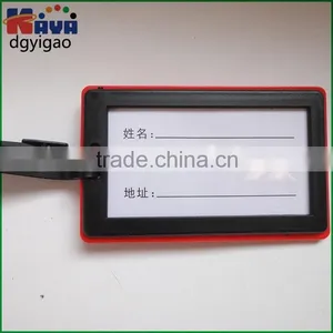 Wholesale Custom 2d PVC Personalized Travel Tags thumbnail-2