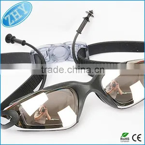 2016 Newest Products With Waterproof Earphone Goggles For Swimming thumbnail-1