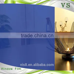 Decorative PET Tranparecy Static Deep Blue Color PET Film thumbnail-1