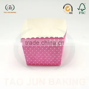 High Temperature Resistant Square Cupcake Liners Cups thumbnail-3