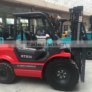 China Wholesale 2 Ton 2.5 Ton 3 Ton Forklift Trucks Rough Terrain Forklift thumbnail-3