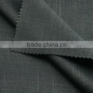 Hot Selling Polyester Cotton Fabric Pin Stripe and Slub Yarn FU1081-2 thumbnail-2