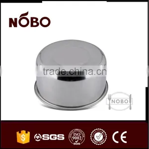 NOBO Steel Lid Large Stainless Steel Stock Pot Set for Cooking thumbnail-4