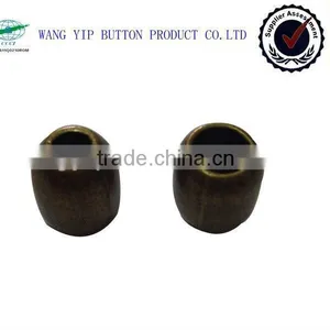 11mm*9mm Antique Brass Metal Bell Stoppers Ball thumbnail-1