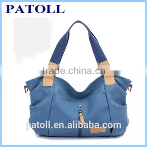 2014 Fashion Design Custom Canvas Bag Tote Bag Wholesale Canvas Bag thumbnail-1