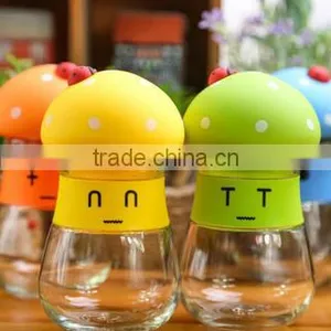 Mushroom Water Bottle 320ML thumbnail-2