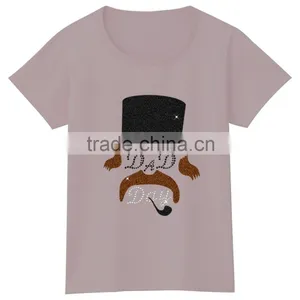 Happy Dad Day Daughter for Father's Day Surprise Cotton Tshirt thumbnail-2