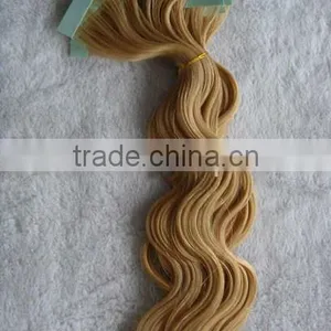 Express Natural Body Wave, Virgin Peruvian Double Sided Tape Hair Extensions thumbnail-1