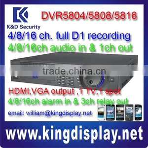 DVR5808/DVR5816 ZOOM 3g Mobile Dvr Dahua H264 HD Sdi Dvr Firmware Dvr Manual China Poe Car Dvr Kit HD DVR5804 Hikvision Dvr thumbnail-1