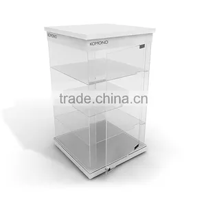 Guangzhou 4 Layers Customized MDF Display Cabinet With Lock thumbnail-1