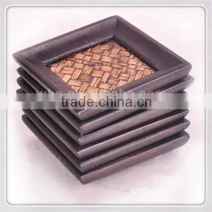 Manmade Natural Tree Wood Coasters thumbnail-5