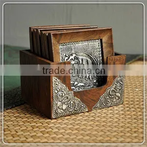 Handmade Natural Wood Teacup Pad Customized Design thumbnail-1