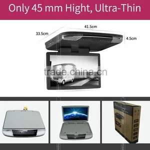 Digital Screen 15.6 Inch Roof Mount Bus Monitor Supported USB/SD/TV/IR/FM/Wireless Game thumbnail-5