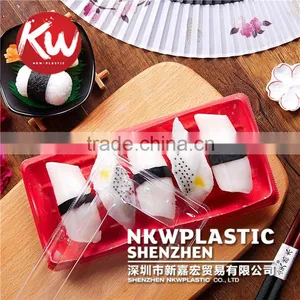 KW-0001 Disposable Sushi Plastic Tray Container in Packing Boxes thumbnail-6