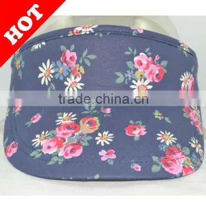 100% Cotton Sport Sun Visor Cap thumbnail-1