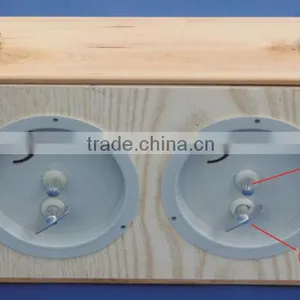 HIGH-QUALITY ANALOG WOOD MECHANICAL CHESS CLOCK thumbnail-3