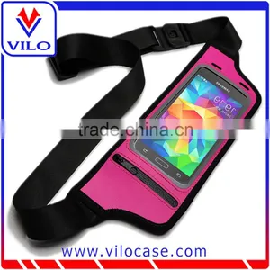 One Pockets Running Belt With Clear PVC Window Waist Bag thumbnail-2