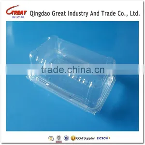 High Quality Disposible Plastic Food PET Tray/strawberry/blueberry Clamshell Tray Quality Choice thumbnail-6