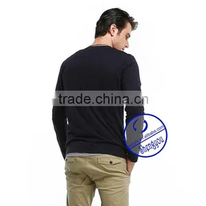 Custom Long Sleeve Blank t Shirt Men Design Wholesale China thumbnail-3
