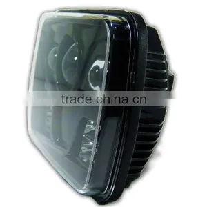 5x7 Rectangular Projector LED Headlight Sealed Beam Replacement With CRE-E Chips for Truck Motorcycle thumbnail-3