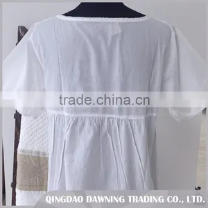 China Suppliers Class A Cotton Night Dress Nightgown Robe Sets thumbnail-3
