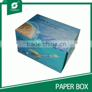 2015 BLUE CARDBOARD CORRUGATED CARTON BOX EP30120213215 thumbnail-1