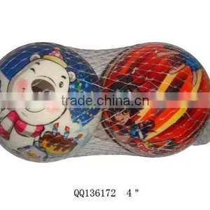 Lovely pu Sport Ball 4inch 2pcs thumbnail-1