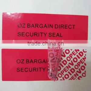 Void Opened Tamper Proof Security Label Sticker thumbnail-1